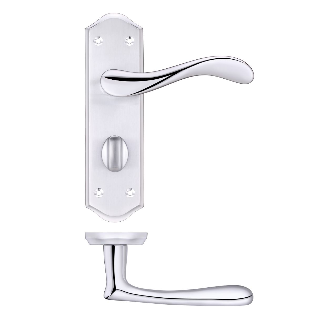 Project Asti Lever Handle on Backplate