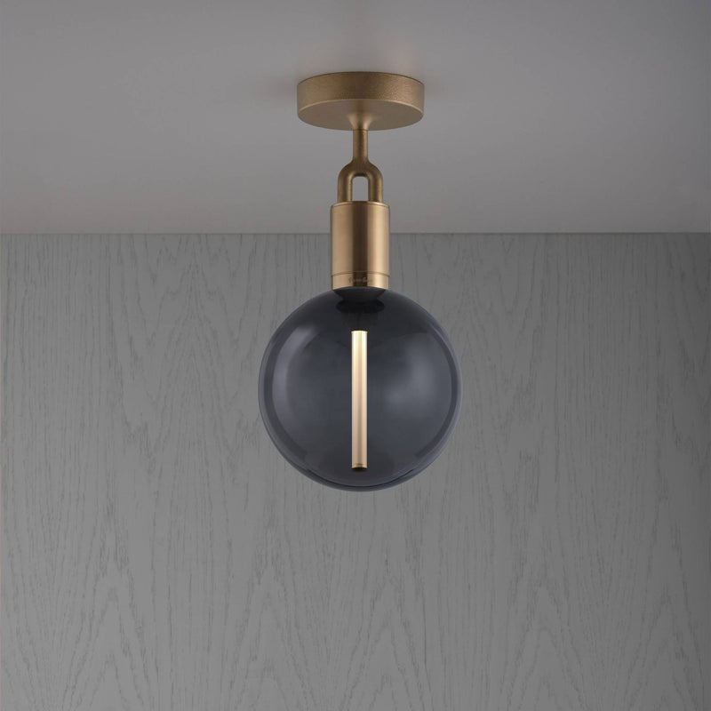 Buster + Punch Forked Ceiling / Linear / Globe / Smoked / Medium Smoked