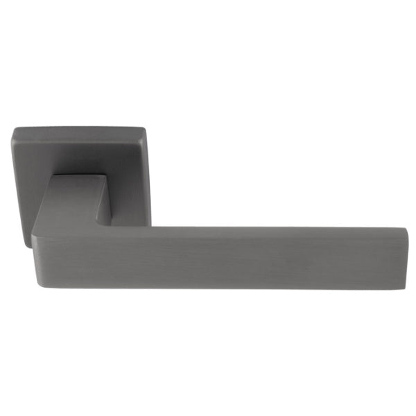 Manital Techna Lever on Square Rose - 51mm Rose Dia