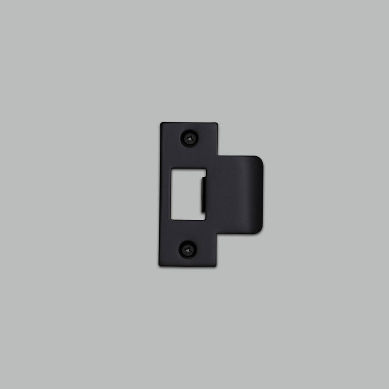 Buster + Punch Strike Plate Kit / T Shaped / 54MM Door Black