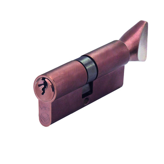 V10 Euro Profile Cylinder with Turn