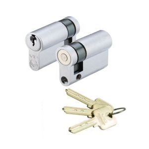 V5 40mm Euro Single Cylinder Cylinder Keyed to Differ