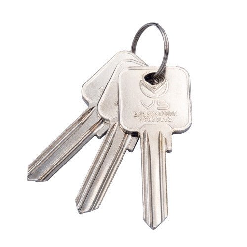5 Pin Square Key Blank Love Handles uk