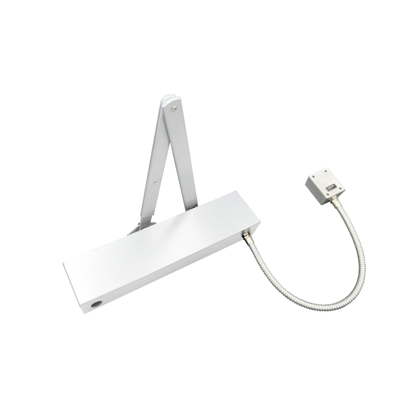 E-Mag Door Closers - Size 3 to Size 6 Size 6 Square Silver