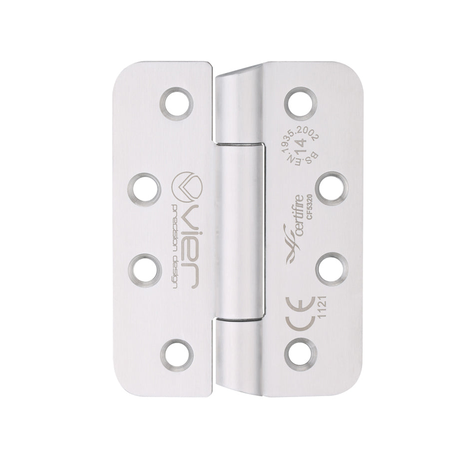 Grade 14 Concealed Knuckle Hinge SS201 – Hospital Tip