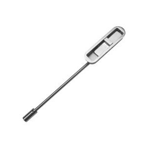 Zoo Hardware Integral Slide Action Flush Bolt, measuring 250mm, features a streamlined design with a metallic finish and an elongated handle for easy operation.