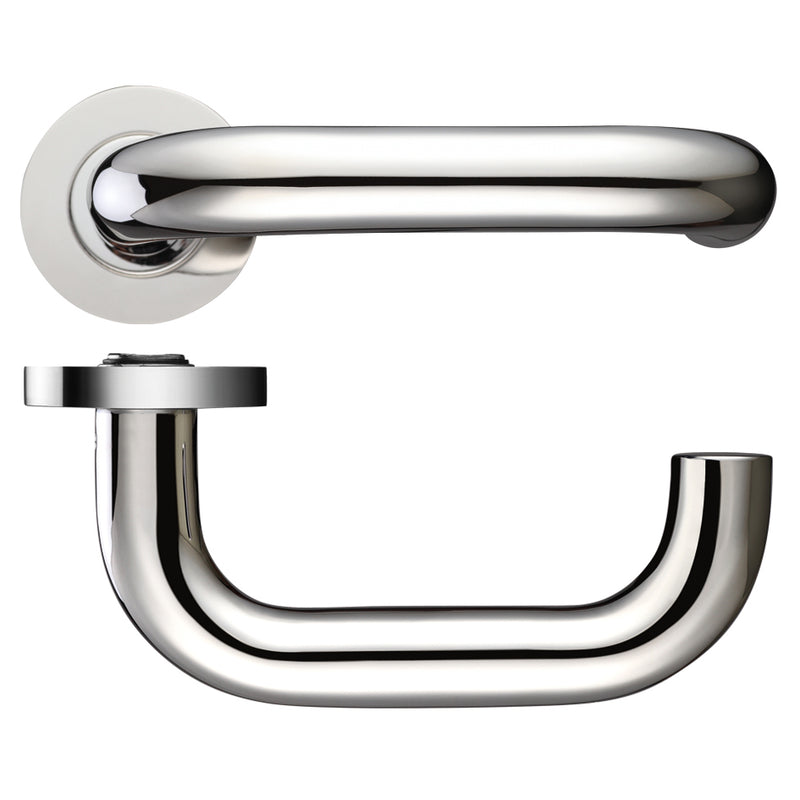 22mm Return to Door Lever on Round Rose