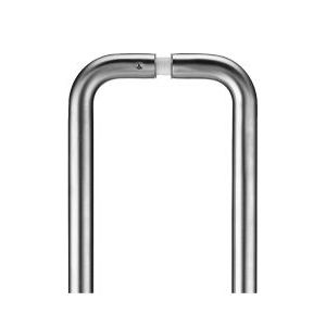 Pair of 19mm D Pull Handles - Grade 201 - with Back to Back Fixings