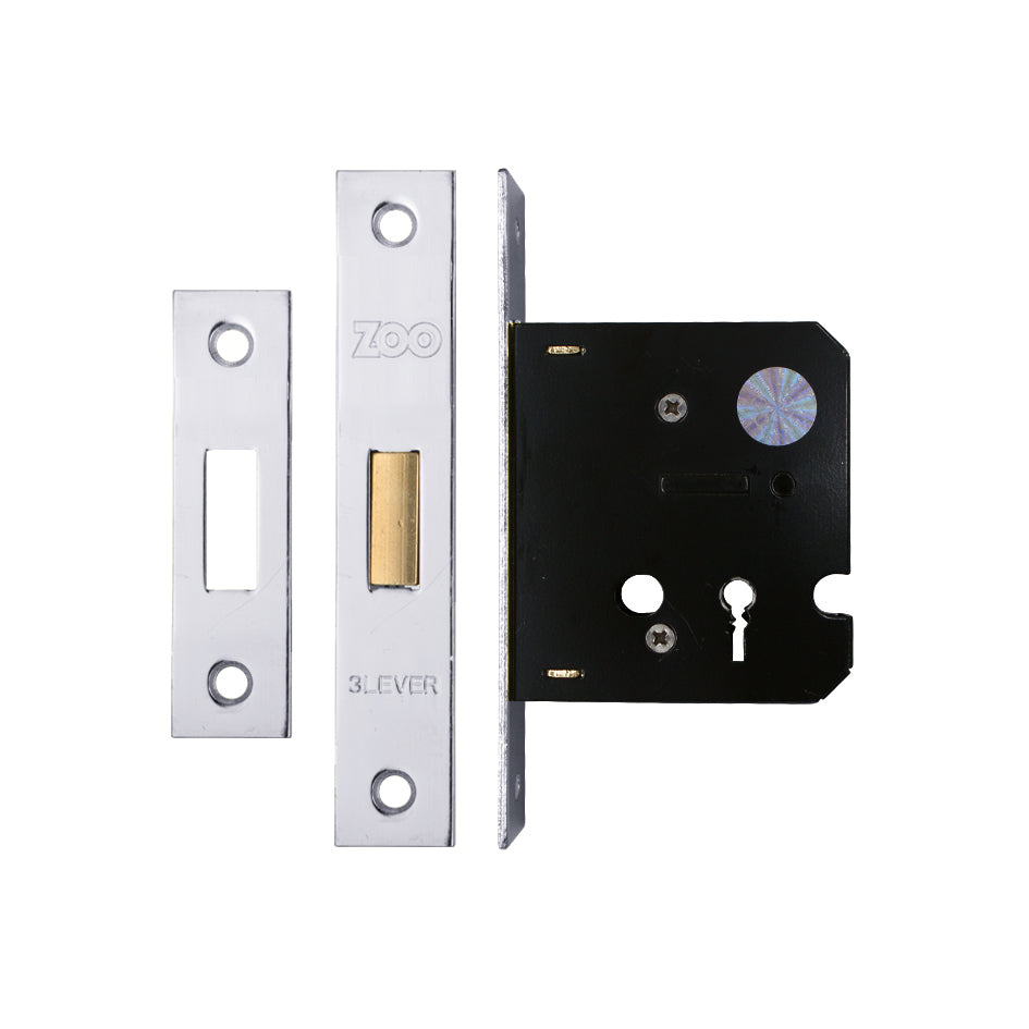 3 Lever Dead Lock 2.5" - Smaller Case