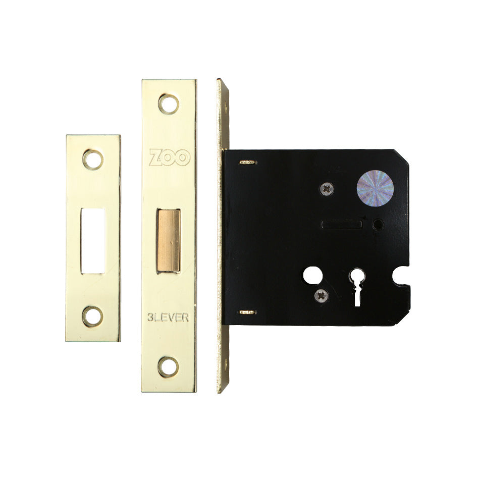 3 Lever Dead Lock 3" - Smaller Case