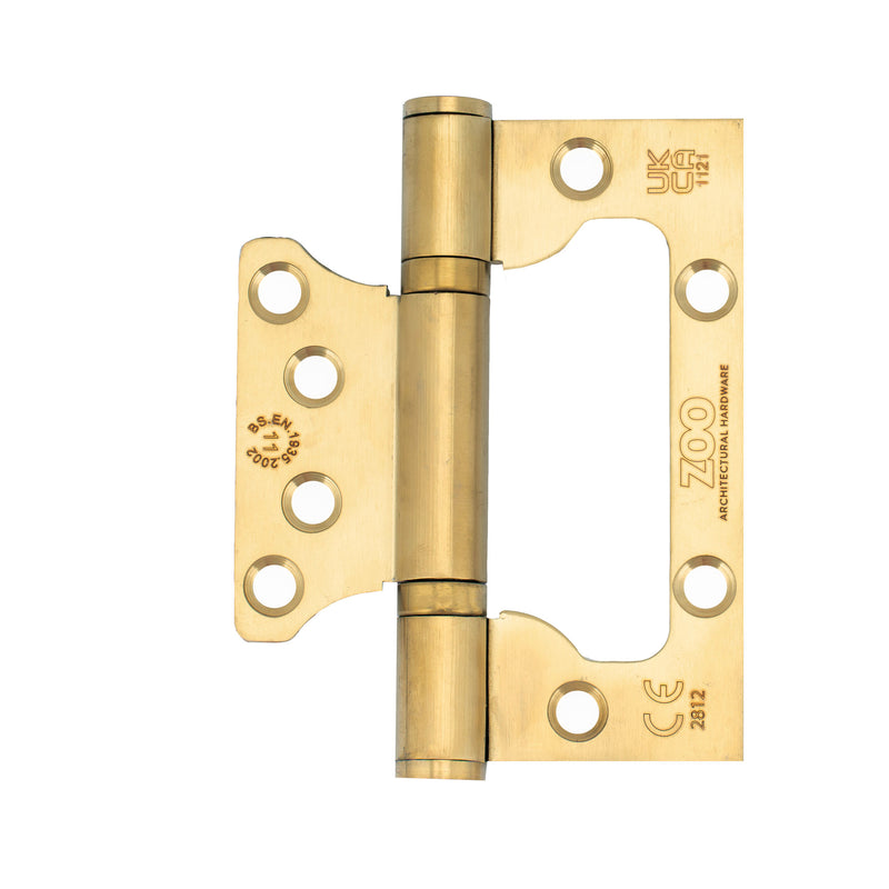 Flush / Interleaf Hinge Pair - CE/UKCA - Grade 11