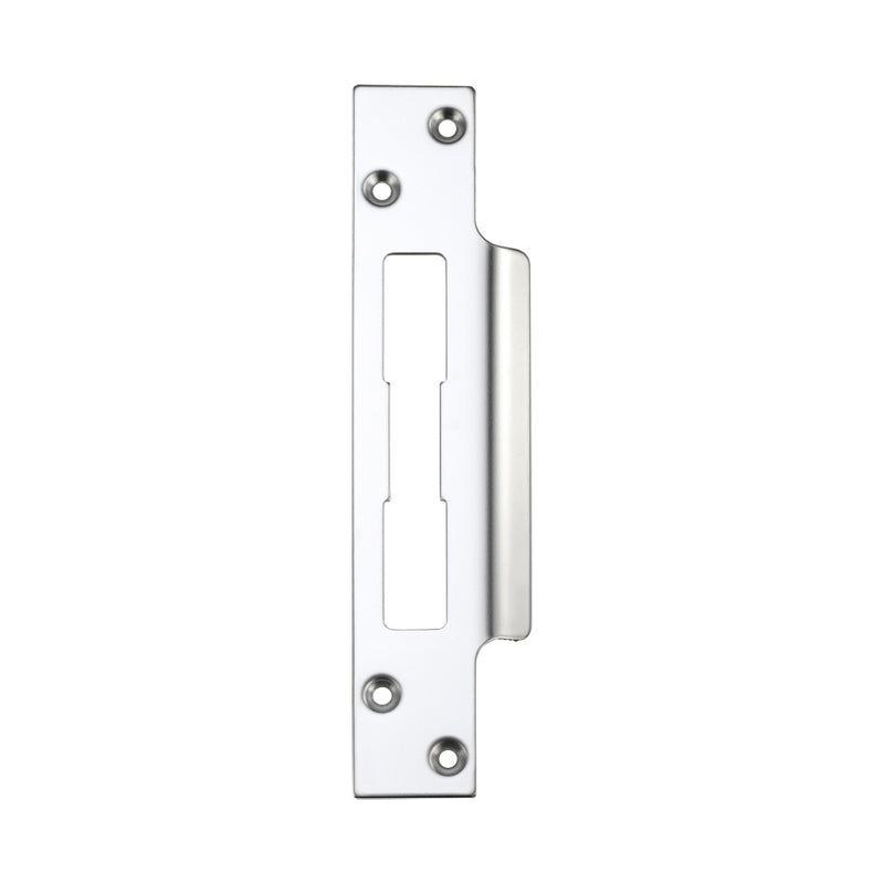 Spare Extended Tongue Strikes for UK Locks with fixing Screws - Sash / Bath