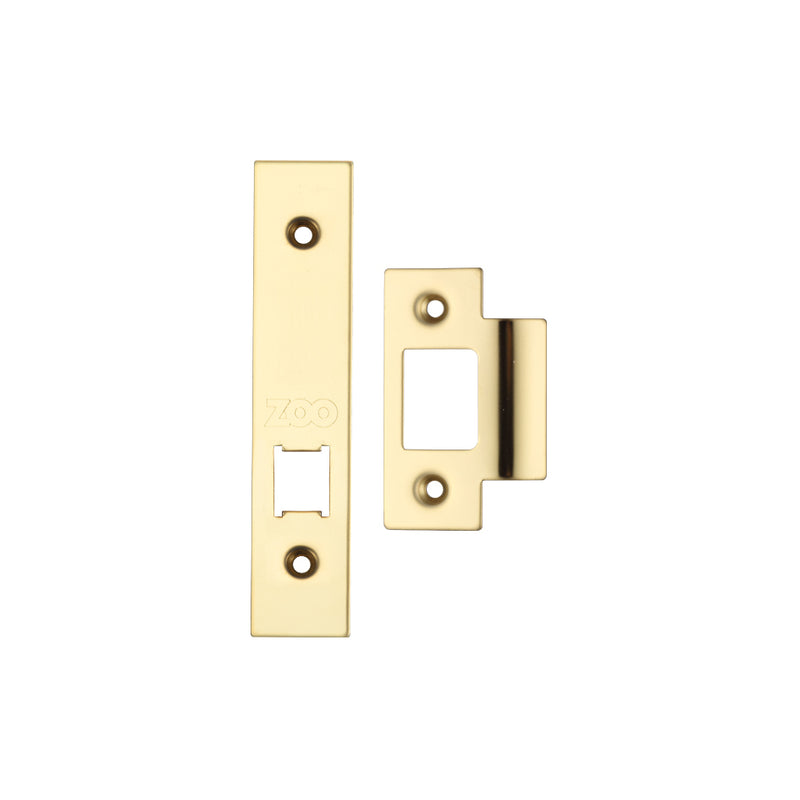 Spare Accessory Pack for UK Horizontal Latch - contains Forend, Strike and Fixing Screws (latch Version)