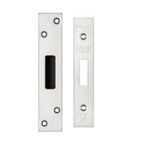 Spare Square Accessory Pack for UK Deadlock - Contains Forend, Strike & Screws