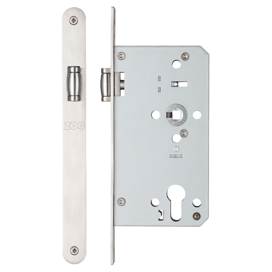 Roller DIN Latch - 60mm Backset
