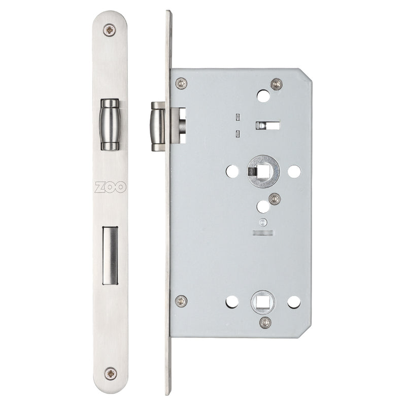 Roller Din Bathroom - 78mm Centres Backset 60mm