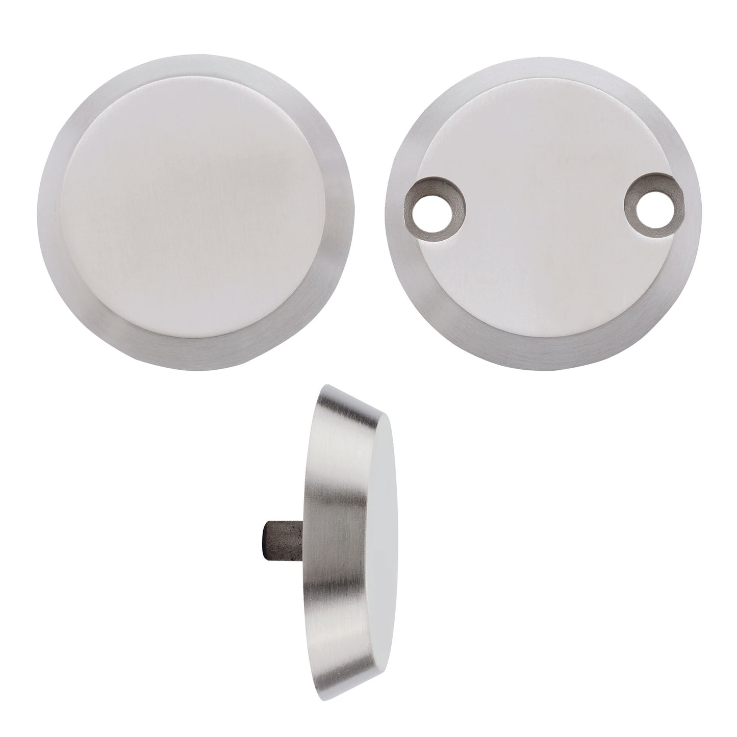 Anti Ligature Escutcheon - No Keyhole (Blind) - Satin St. Steel