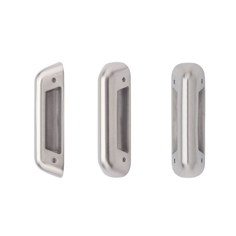 Satin Stainless Steel Anti-Ligature Pull Handle – 100mm Centres (150mm)