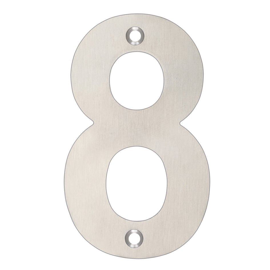 Number 8 Satin Stainless 102mm Love Handles uk