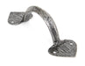 Pewter Gothic D Handle.