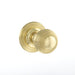 Old English Ripon Solid Brass Reeded Mortice Knob on Concealed Fix Rose.