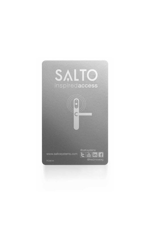 SALTO Mifare PCM01KC Proximity 1K Construction Key Card