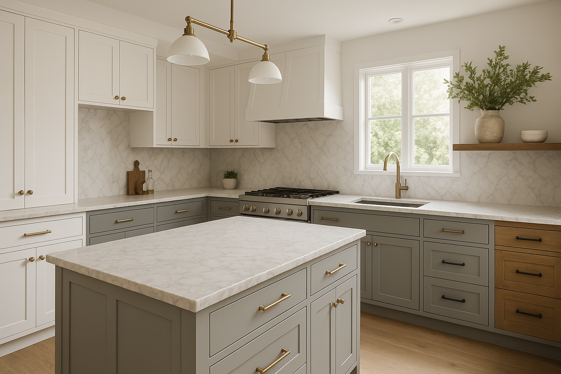 How to Match Kitchen Handles with Worktops and Units