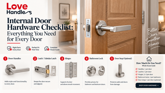 Internal Door Hardware Checklist: Everything You Need for Every Door