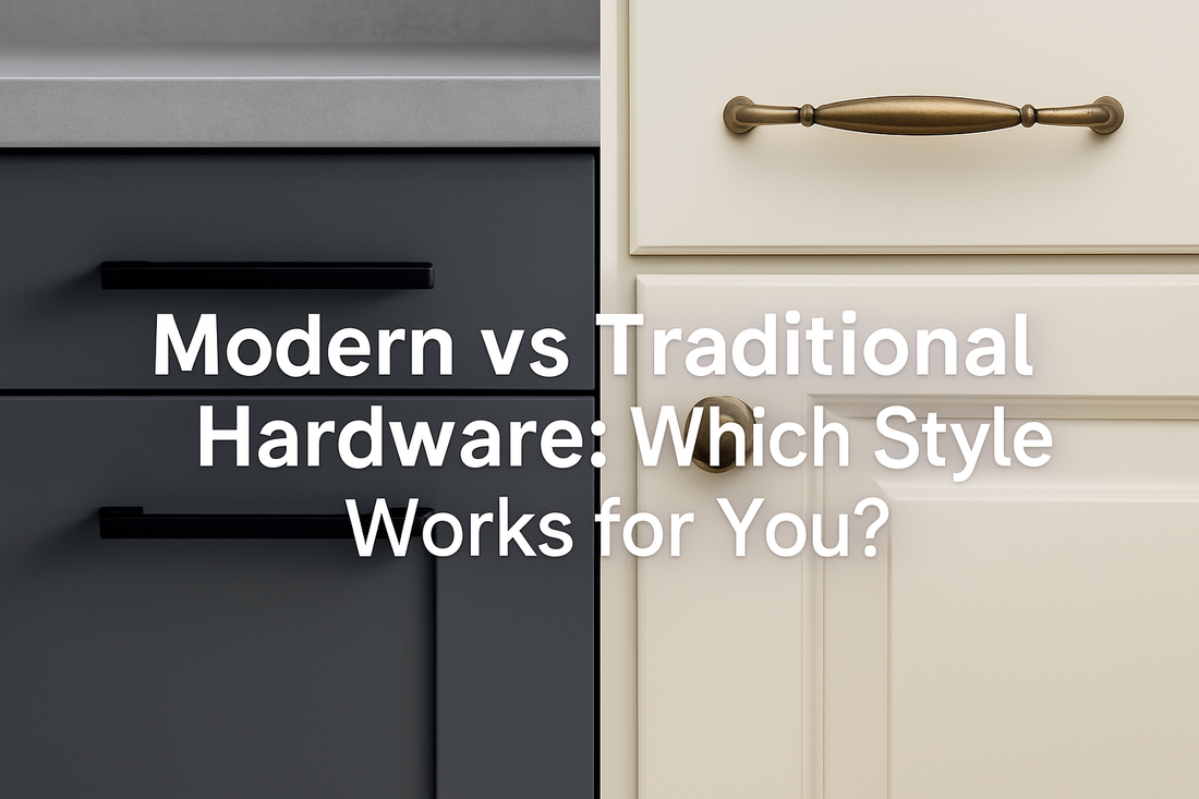 Modern vs Traditional Hardware: Which Style Works for You?