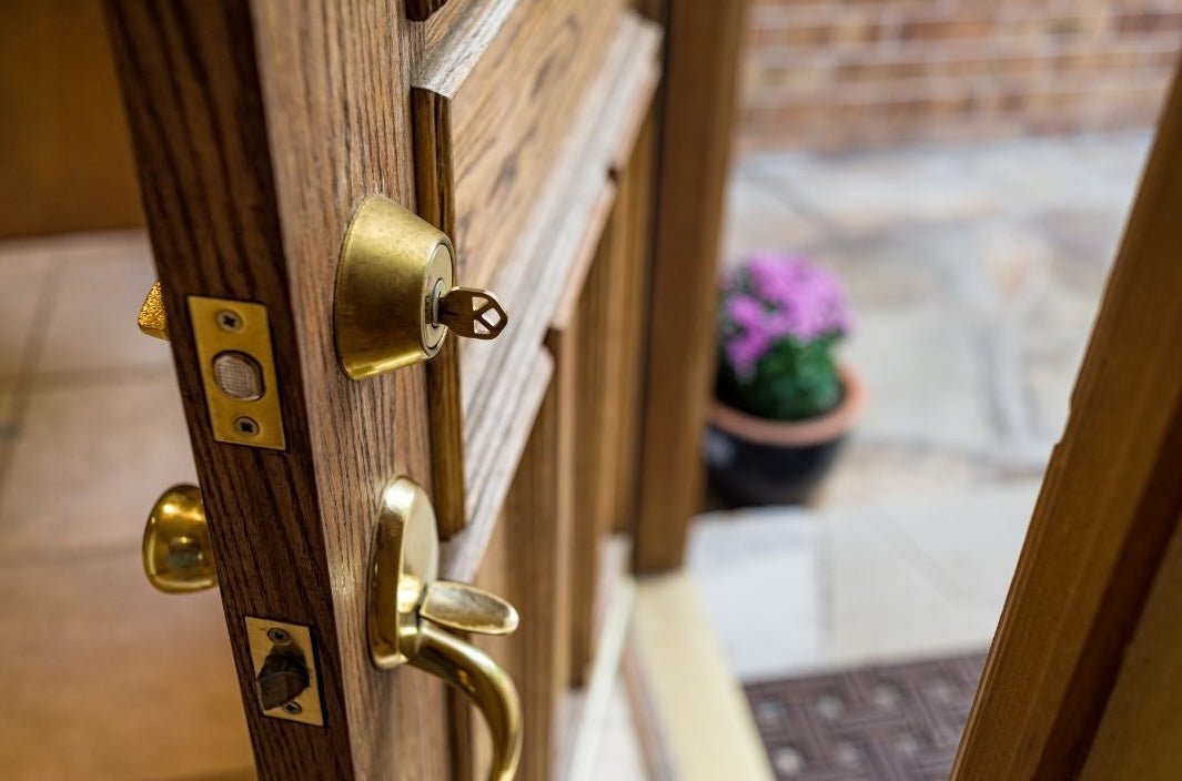 How to change a front door lock