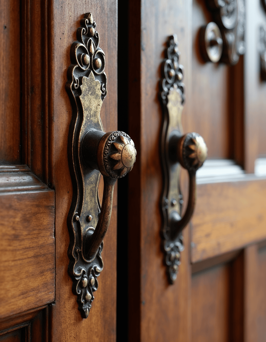 How to clean brass handles