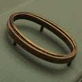 Premium Floating Engraved House Numbers in Heritage Finish 0-9