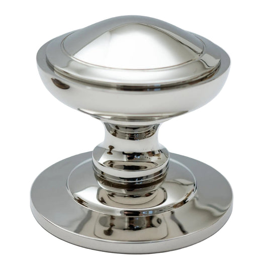 Solid Brass Centre Door Knob - 76mm - Brass bee