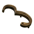 Premium Floating Engraved House Numbers in Heritage Finish 0-9