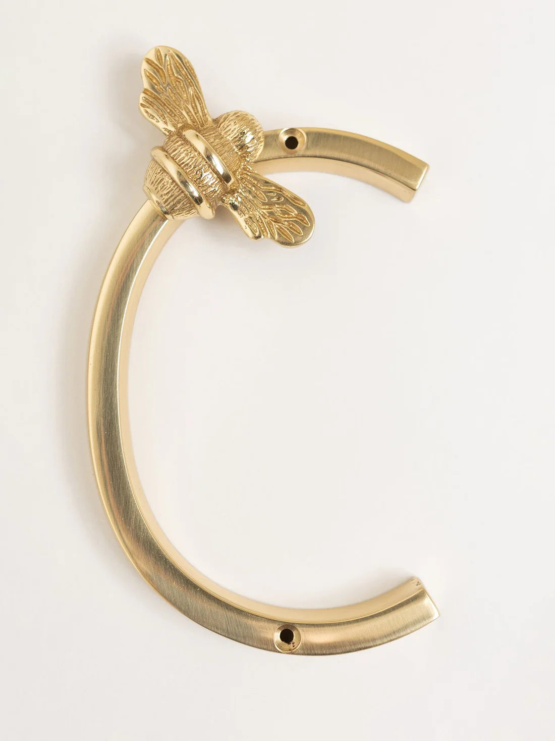 Brass bee Premium House Letters with Bee - 5 Inch