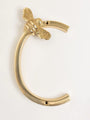 Brass bee Premium House Letters with Bee - 5 Inch