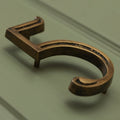 Premium Floating Engraved House Numbers in Heritage Finish 0-9