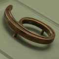 Premium Floating Engraved House Numbers in Heritage Finish 0-9