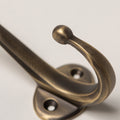 Solid Brass oval Coat Hook