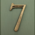 Premium Floating Engraved House Numbers in Heritage Finish 0-9