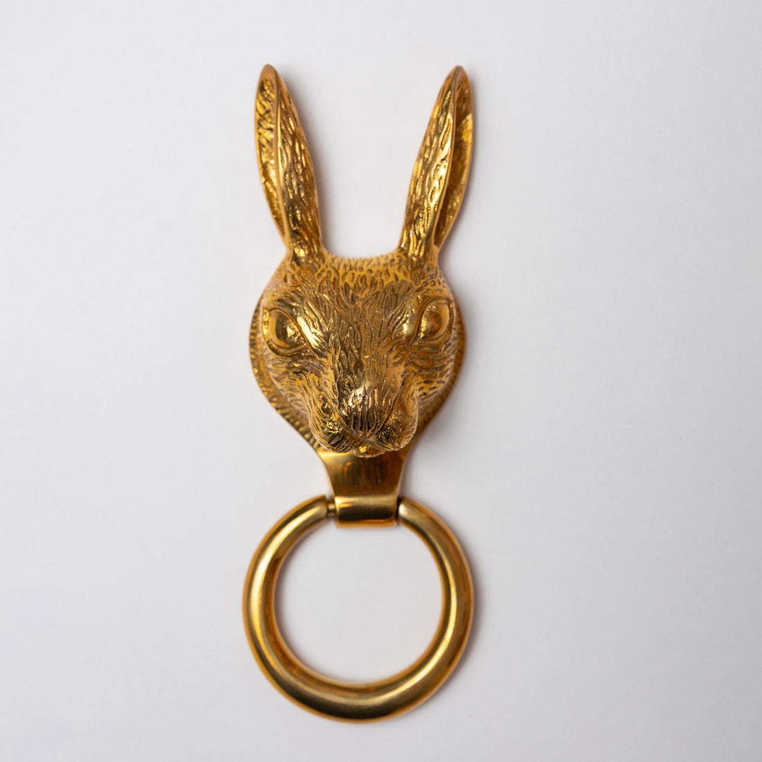 Brass Hare Door Knocker