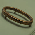 Brass Bee Floating House Number 5 — Heritage Finish