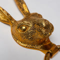 Brass Hare Door Knocker