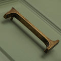 Brass Bee Floating House Number 5 — Heritage Finish