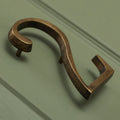 Brass Bee Floating House Number 5 — Heritage Finish