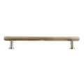 Solid Brass Staright Knurled Kitchen Pull Handles & Knobs - Polished Nickel Finish - Brass bee