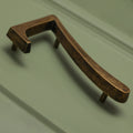 Brass Bee Floating House Number 5 — Heritage Finish