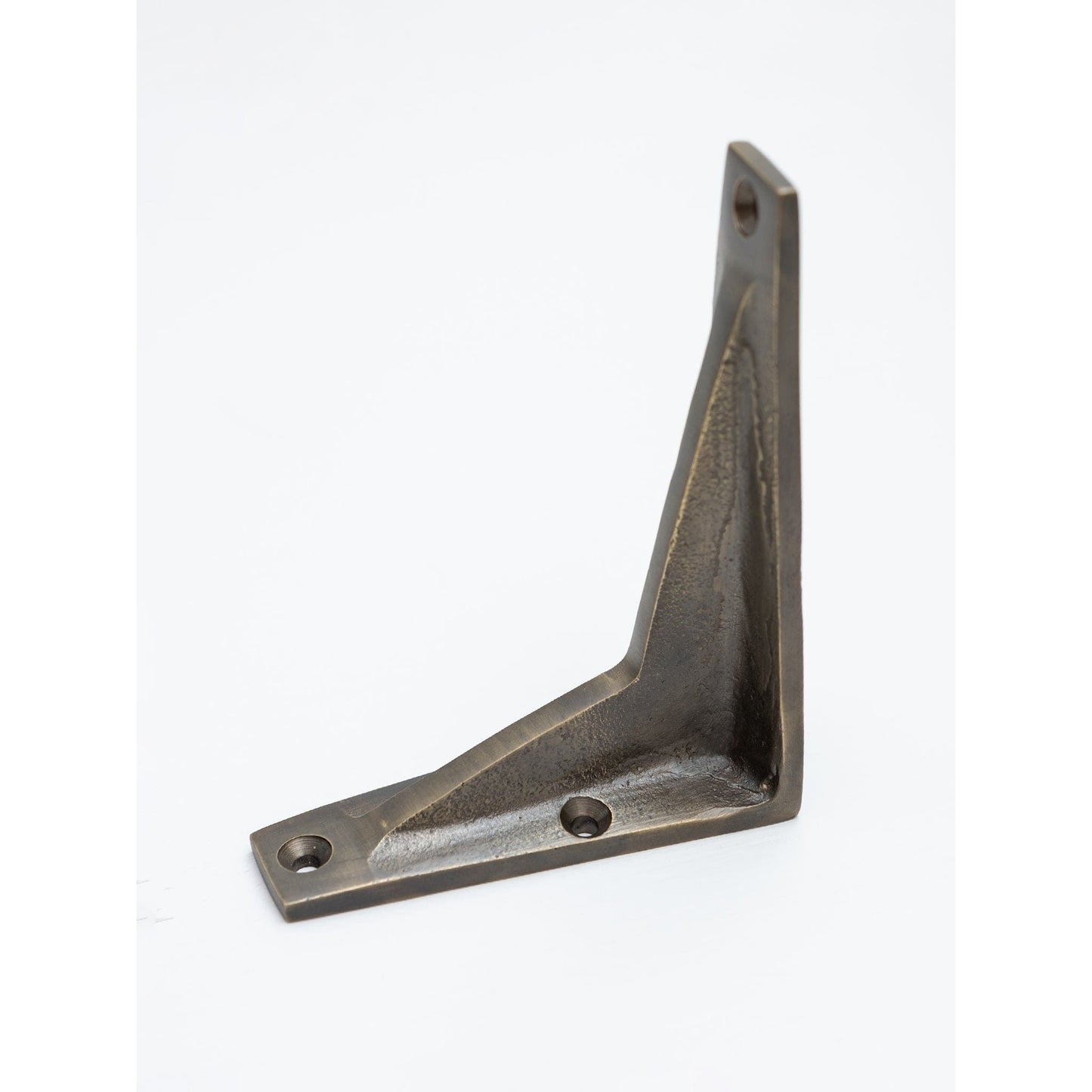 Antique Brass Shelf Brackets - Heavy Duty Solid Brass - Brass bee