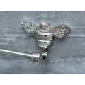 Brass bee Towel Rail with Bee - Brass bee