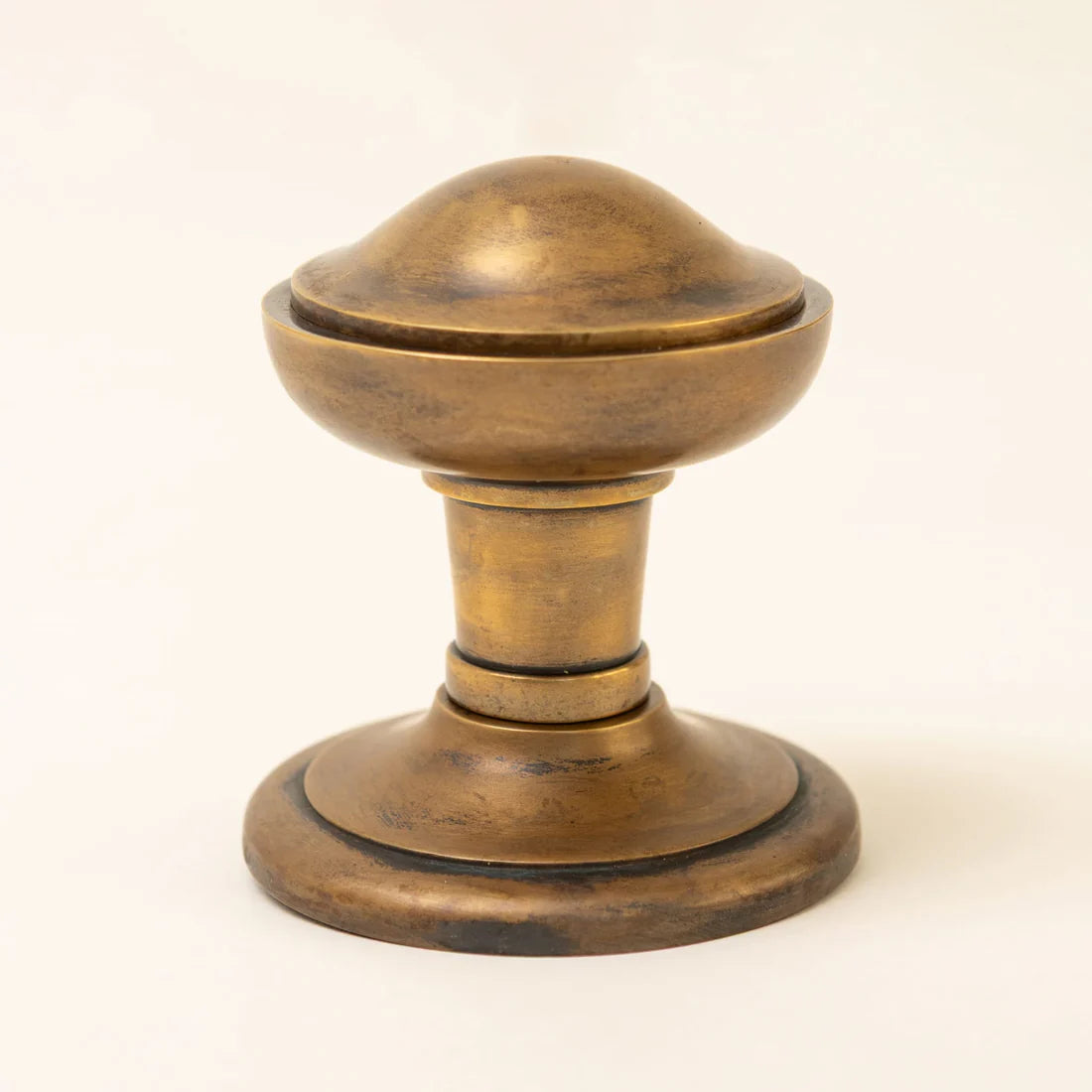 Imperial Dome Solid Brass Centre Door Knob